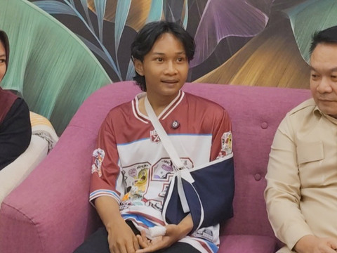 Kronologi Fajar Sadboy Alami Kecelakaan Motor hingga Tangannya Retak