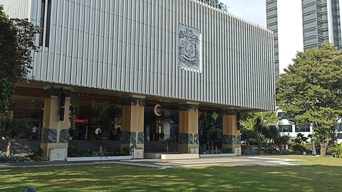 Melihat Kondisi Balai Kota DKI Jakarta di Hari Pertama WFH ASN