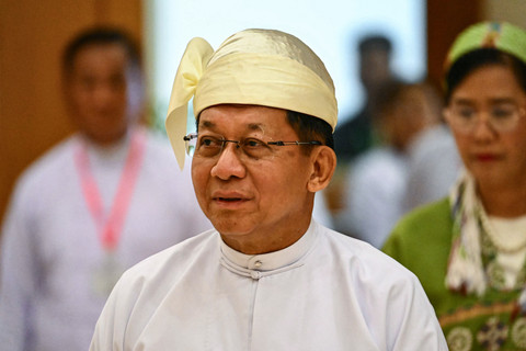 Otak Kudeta Min Aung Hlaing Dilantik Jadi Presiden Myanmar