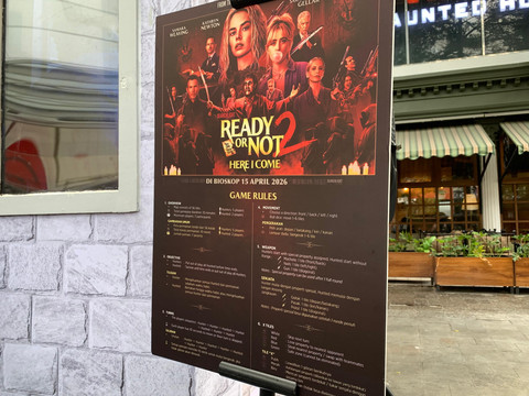 Jelang Tayang, Film Ready or Not 2 Hadirkan Game Interaktif di Blok M