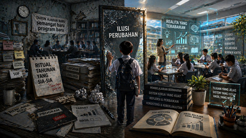 Ilusi Perubahan: Sekolah Dan Ritual Tahunan Yang Sia-Sia