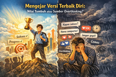 Mengejar Versi Terbaik Diri: Nilai Tumbuh atau Pemicu Overthinking?