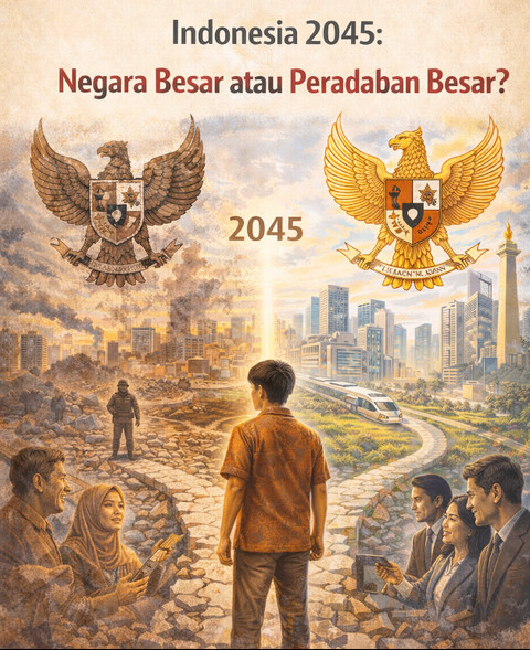 Indonesia 2045: Negara Besar atau Peradaban Besar?