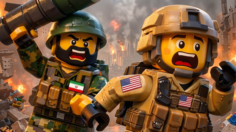 Video Lego Iran: Bagaiman Propaganda Perang melawan Trump 