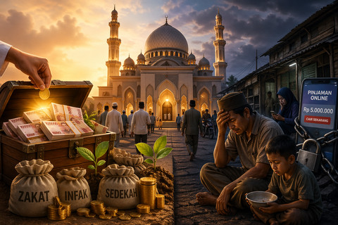Zakat Melimpah dan Ironi Kesejahteraan Semu di Pelataran Masjid