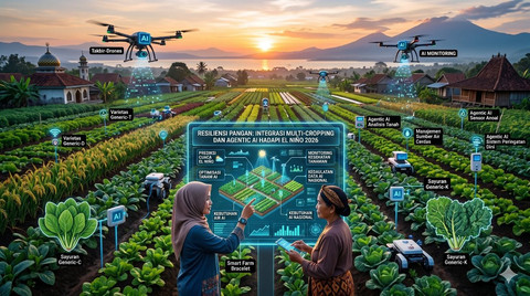 Resiliensi Pangan: Integrasi Multi-Cropping dan Agentic AI hadapi El Niño 2026