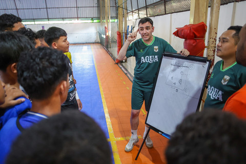 Foto: Seleksi Talenta Muda, Timnas Futsal U-17 Bidik Pemain Papua Barat