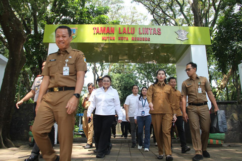 BLDF Sulap Taman Lalu Lintas dan Hutan Kota Rendeng di Kudus Lebih Inklusif
