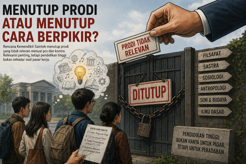 Kemendiktisaintek: Menutup Prodi atau Menutup Cara Berpikir?