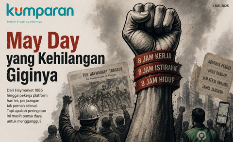 Hak Buruh Ada di Atas Kertas, Hilang di Lantai Produksi