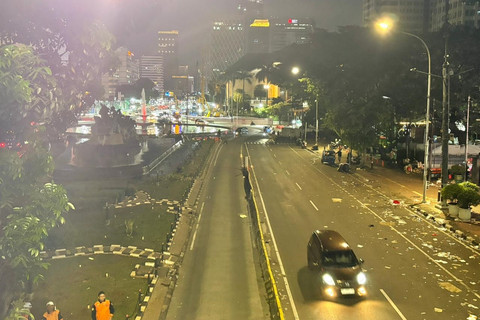 Aksi May Day di Monas Bubar, Lalu Lintas Kembali Normal 