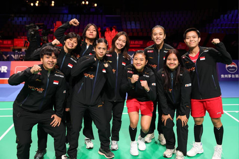BNI Kawal Timnas Bulu Tangkis Putri Indonesia Maju ke Semifinal Piala Uber 2026