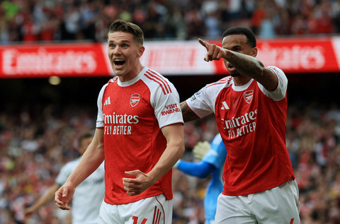Hasil Liga Inggris: Arsenal Hajar Fulham 3-0, Makin Kokoh di Puncak