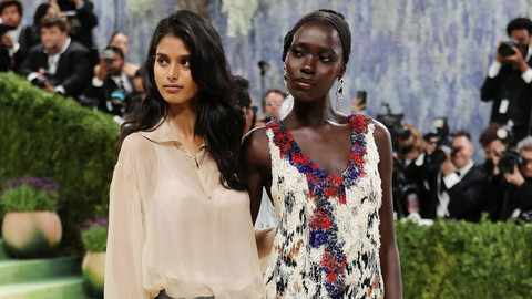 Kontroversi Model Bhavitha Mandava Datang ke Met Gala 2026 Pakai Celana Jeans