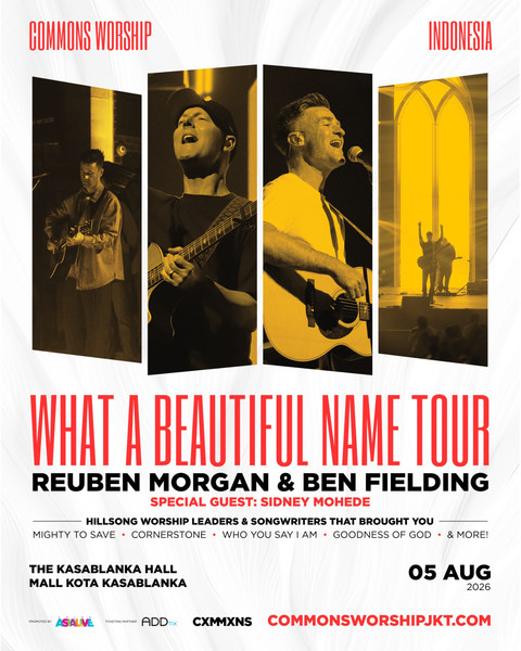 Commons Worship Siap Gelar What A Beautiful Name Tour di Jakarta 5 Agustus