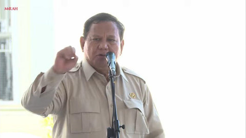 Di Hadapan Warga Gorontalo, Prabowo Sebut RI Dihormati ASEAN: Kita Swasembada