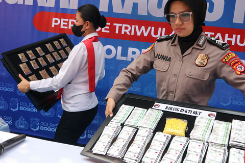 Polres Bogor Ungkap 113 Kasus Narkoba Selama Januari-Mei 2026