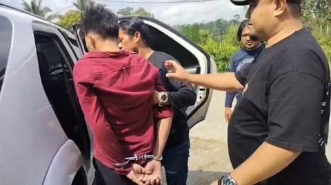 Polisi Ringkus 2 Penodong Parang ke Wanita Dalam Angkot di Medan