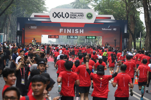 12.500 Pelari Ikuti Telkomsel Digiland Run 2026: Lanjut Nonton Hindia-Aldi Taher