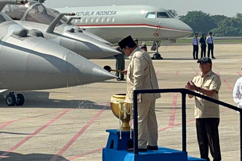 Prabowo Usai Penyerahan Alutsista: Tingkatkan Pertahanan Kita Sebagai Penangkal
