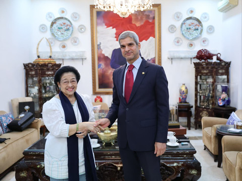 Megawati Bertemu Dubes Kuba-Kuwait, Bahas Dampak Ketegangan Geopolitik
