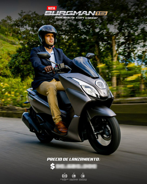 Suzuki Burgman 15 Resmi Meluncur, Siap Tantang NMax dan PCX