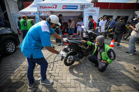 Foto: Ratusan Kendaraan Ikuti Uji Emisi Gratis