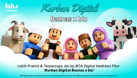 Berkurban Lebih Praktis & Aman lewat Fitur Kurban Digital di blu by BCA Digital