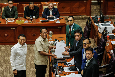 Menkum Sebut Pemerintah Masih Susun DIM RUU Polri: Dibahas Empat Kementerian