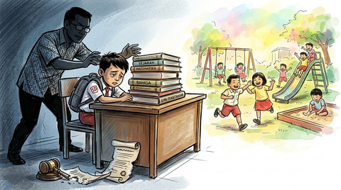 Anak 5,5 Tahun Boleh Masuk SD? Kebijakan Progresif atau Bom Waktu Sakit Mental?