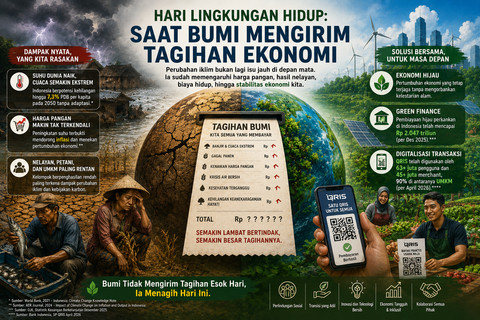 Hari Lingkungan Hidup: Saat Bumi Mengirim Tagihan Ekonomi