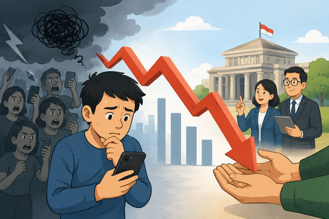 Tekanan Rupiah di Era Overdosis Informasi dan Negativity Bias
