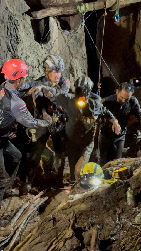 Terjebak Sepekan di Gua Banjir Laos, Lima Penambang Emas Berhasil Dievakuasi