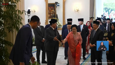 PDIP soal Prabowo-Megawati Bergandengan di Hari Pancasila: Pertemanan Tulus