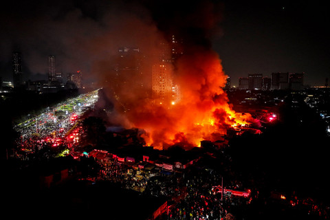 Kebakaran Kemayoran Diduga Akibat Korsleting Listrik