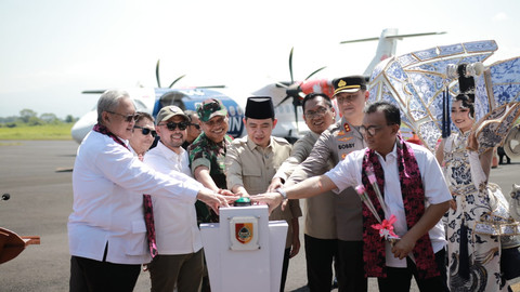 Bupati Jember Gaet Wings Air Sukses Reaktivasi Penerbangan Jember-Surabaya