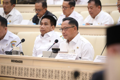 Rapat Bersama DPR RI, Mendagri Paparkan Langkah Strategis Perkuat BUMD