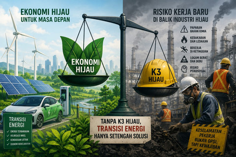Ekonomi Hijau Tanpa K3 Hijau: Paradoks Transisi Energi Indonesia