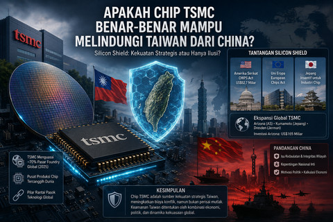 Apakah Chip TSMC Benar-Benar Mampu Melindungi Taiw