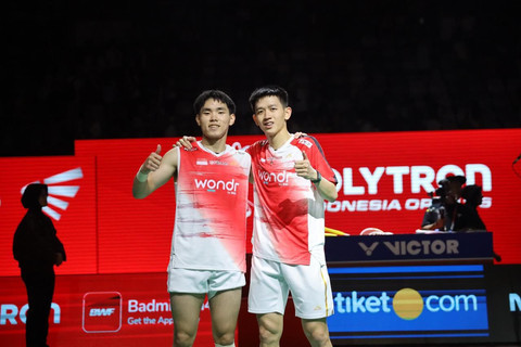 BNI-PBSI Antar Raymond/Joaquin ke Final Indonesia Open 2026
