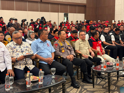 Wakil Ketua DPR Sufmi Dasco-Kapolri Hadiri Pembukaan Kongres III KPBI di Jakarta