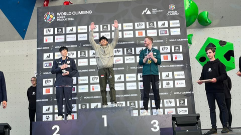 Sejarah untuk RI, Putra Tri Ramadani Raih Emas Lead World Cl
