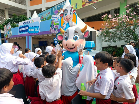 Hari Susu Nusantara, Indomilk Gelar Edukasi Sadar Gizi ke An