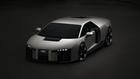 Audi Nuvolari, Supercar Hybrid yang Punya Torsi 2.000 Nm!