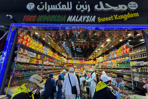 Foto: Pasar Kakiyah, Tempat 'Favorit' Jemaah Haji Berburu Ol