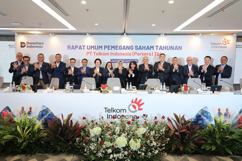 Telkom Bagikan Dividen Rp 21,9 Triliun di RUPST 20