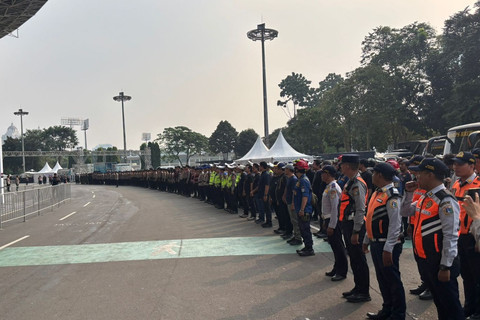 1.200 Personel TNI-Polri Dikerahkan Amankan Laga Indonesia v