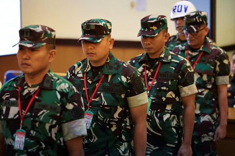 Foto: Sidang Vonis 4 Prajurit TNI Terdakwa Penyiraman Air Ke
