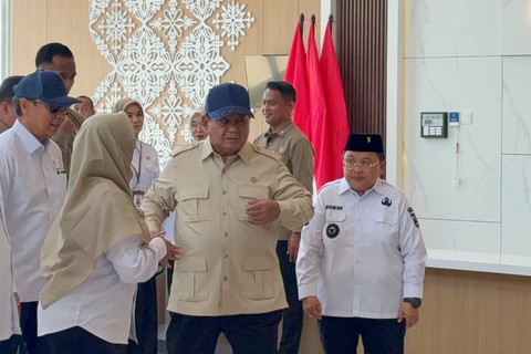 Prabowo Tiba di Lampung, Bakal Resmikan RSUD di Krui