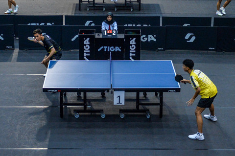 Foto: Dihadiri 127 Atlet, Kompetisi Tenis Meja se-Asean Dige